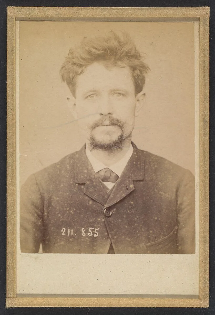 Mérigeau. Jacques. 35 ans, né à St-Léger-les-Melles (Deux Sèvres). Ébéniste. 19/12/93. — Alphonse Bertillon