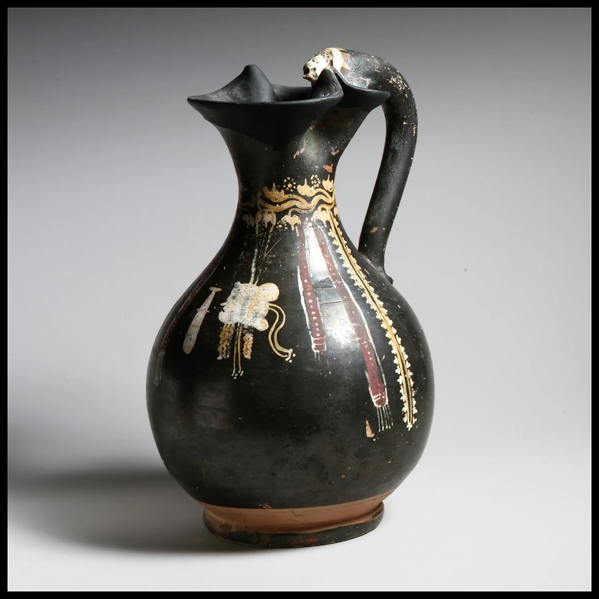 Terracotta oinochoe (jug) — Unknown