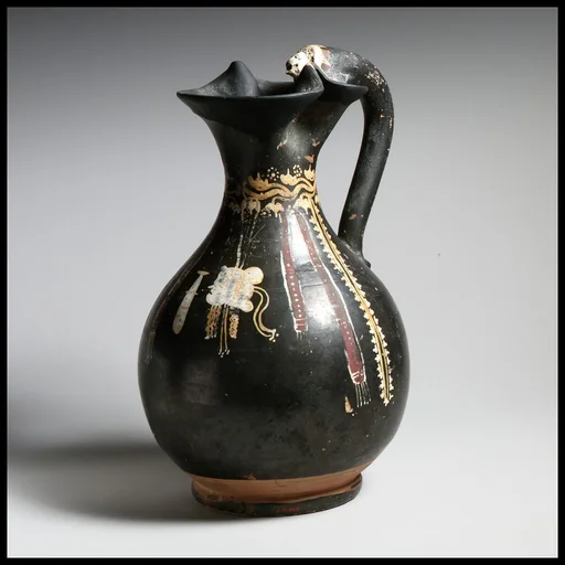 Terracotta oinochoe (jug)