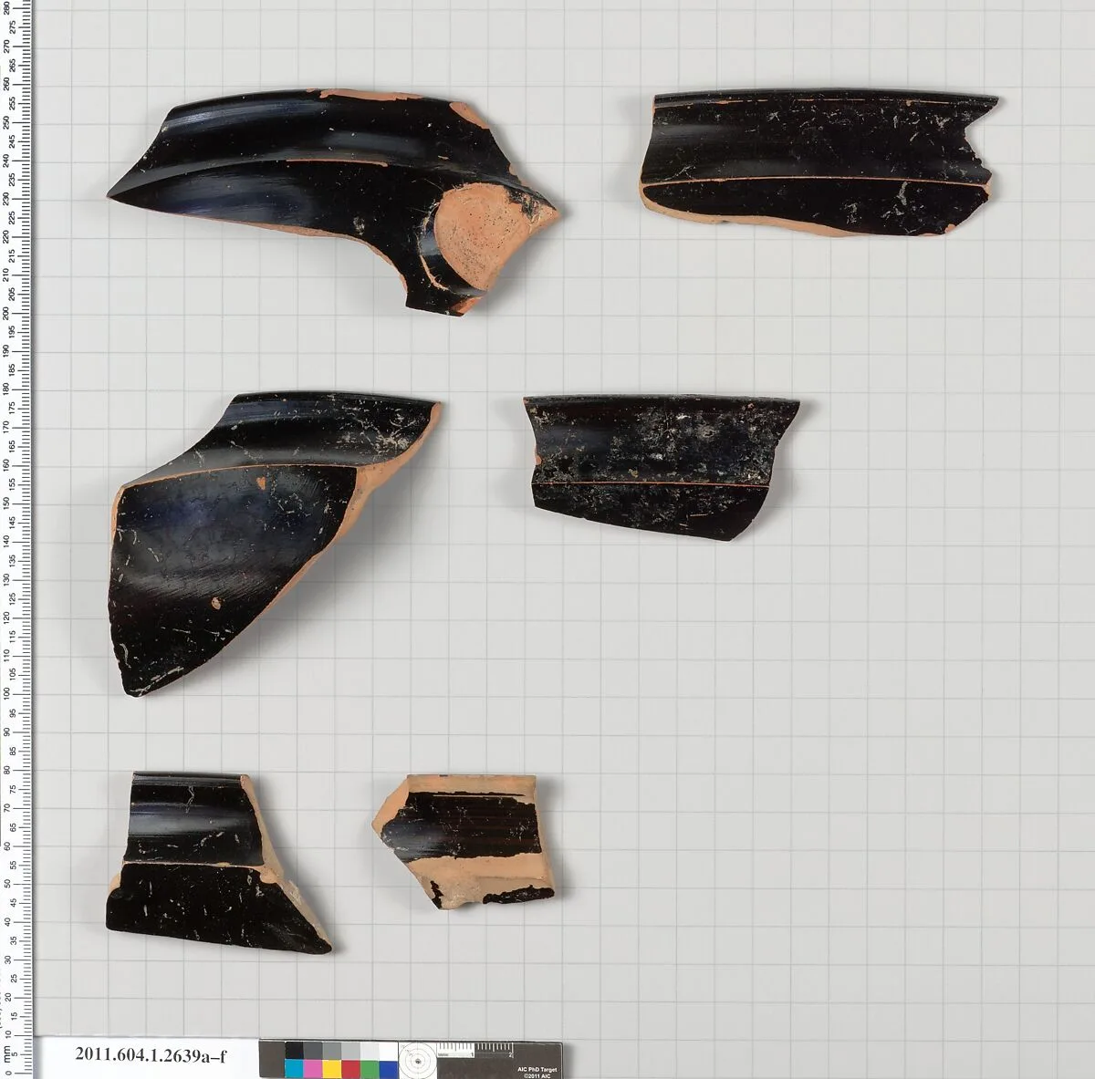 Terracotta rim fragments of kylikes (drinking cups) — Unknown