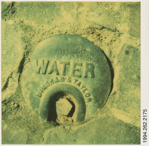 [Underground Water Pipe Cover, Martha's Vineyard, Massachusetts]