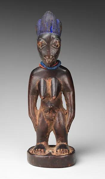 Twin Figure: Female (Ibeji) — Unknown