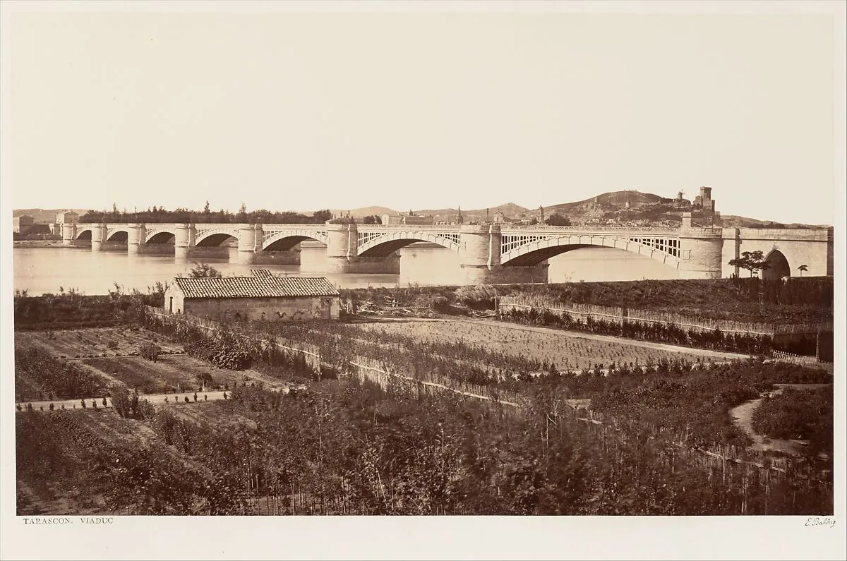Tarascon, Viaduc — Edouard Baldus