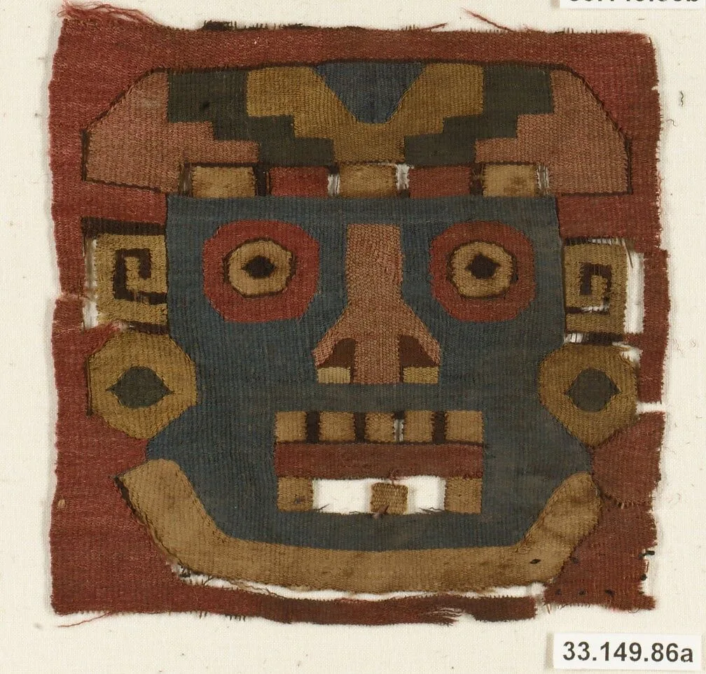 Panel with Face — Unknown