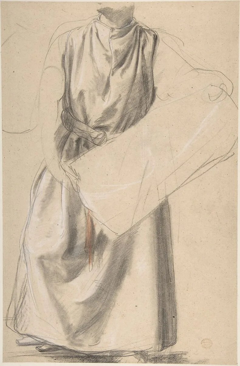 Study of a Standing Figure — Frederic, Lord Leighton|Romain Cazes