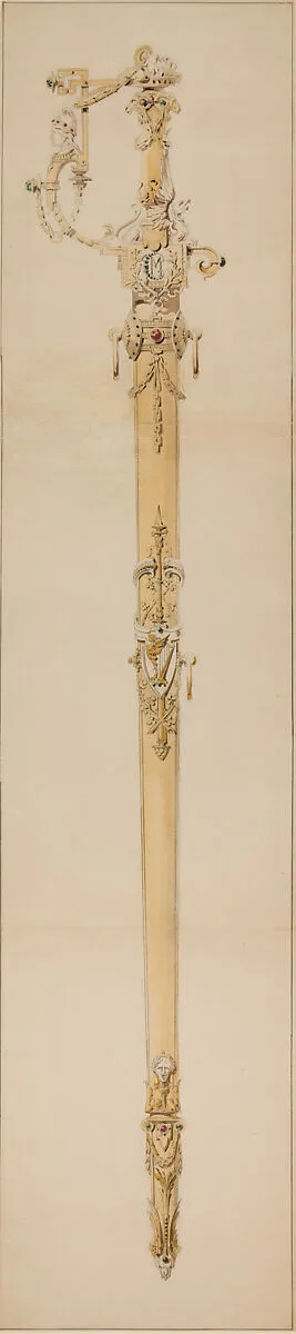 Design for a Presentation Sword — Unknown
