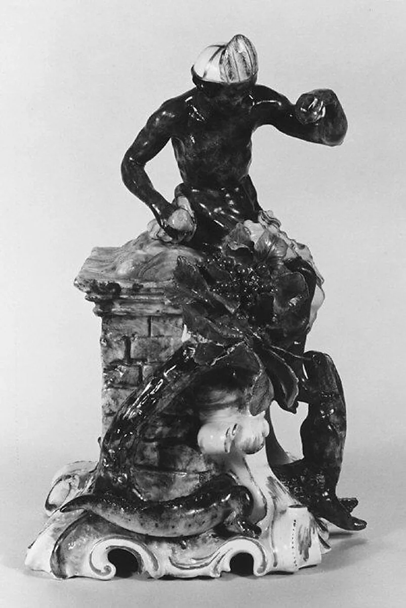 America (part of a set) — Nymphenburg Porcelain Manufactory|Dominikus Auliczek