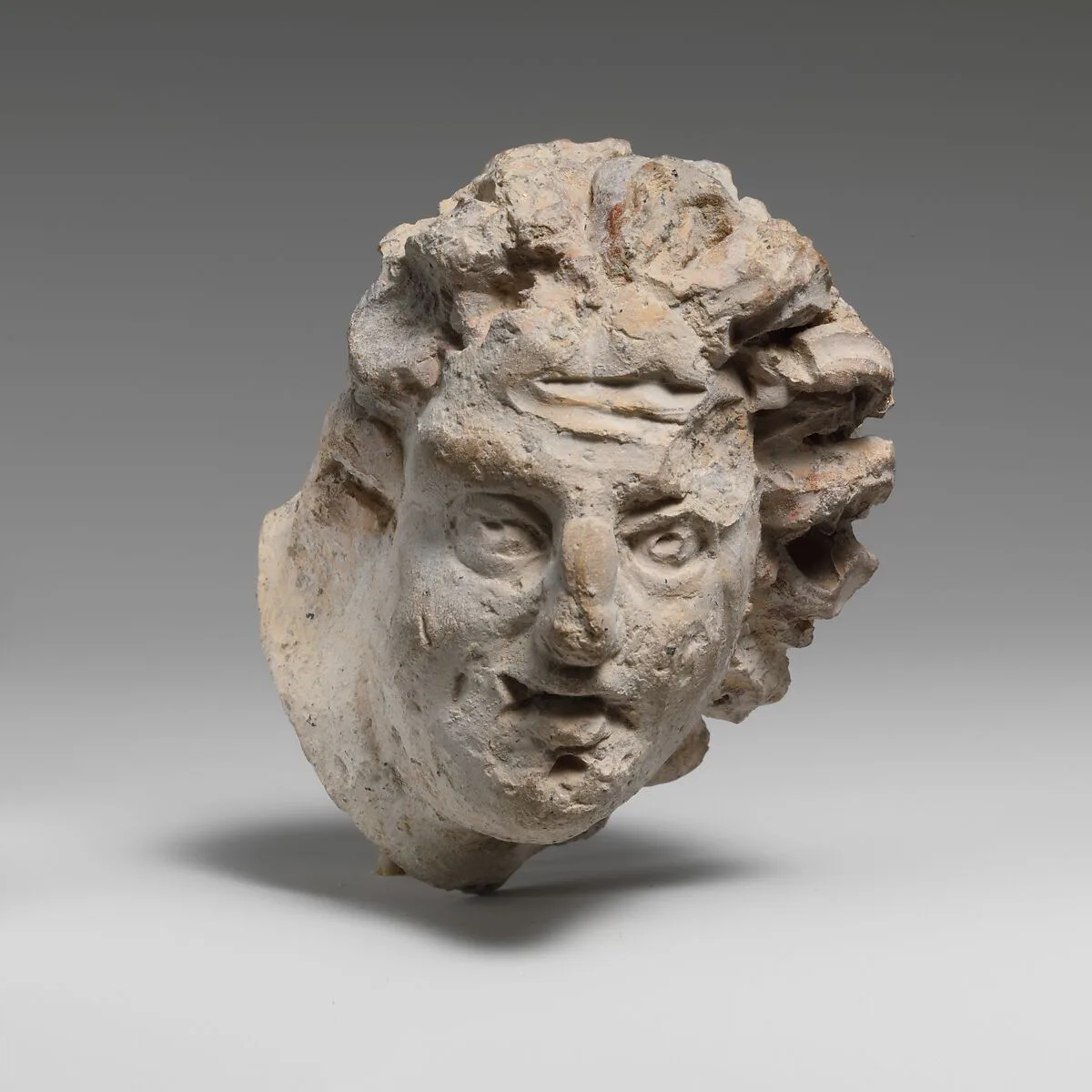 Terracotta head of a man — Unknown
