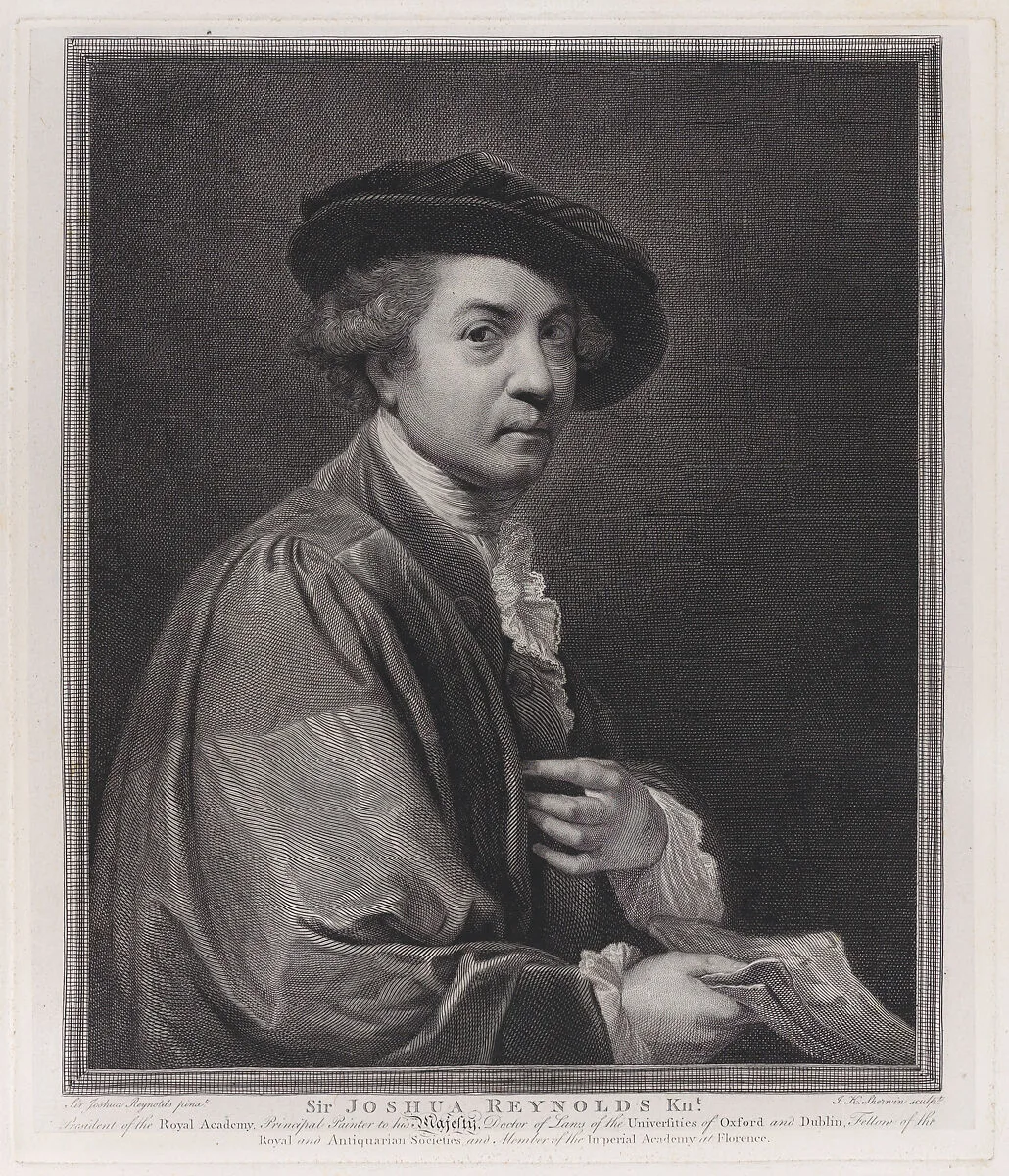 Sir Joshua Reynolds — Sir Joshua Reynolds|John Keyse Sherwin|Sir Joshua Reynolds