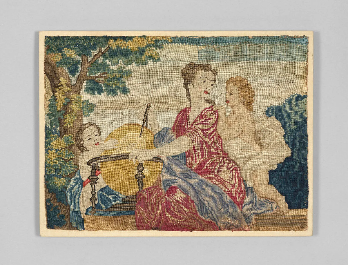 Embroidered picture — Unknown