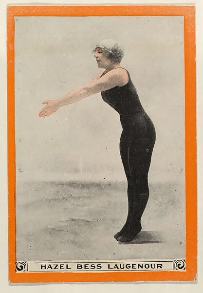 Hazel Bess Laugenour, No. 78, How to Teach Swimming, from the Champion Women Swimmers series (T221), issued by Pan Handle Scrap — Pan Handle Scrap Company