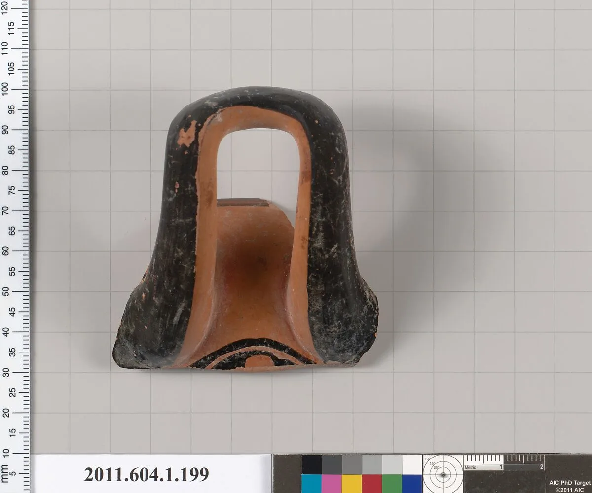 Terracotta fragment of a kylix (drinking cup) — Unknown