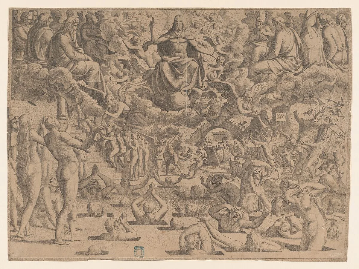 The Last Judgment — Jean Mignon|Luca Penni