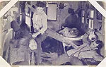 A Fight in a Ship's Cabin from Western Stars or Scenes Exhibit Cards series (W412) — Unknown