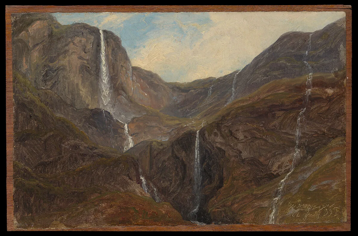 Gudvangen — Thomas Fearnley
