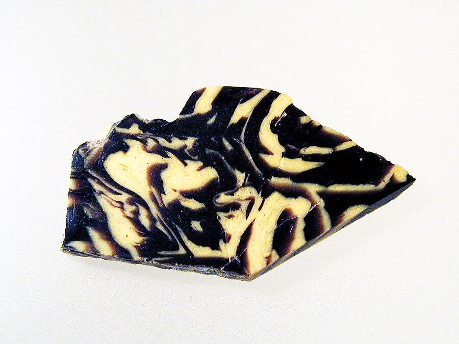 Glass mosaic inlay fragment — Unknown