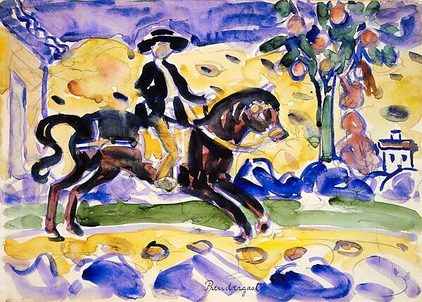The Rider — Maurice Brazil Prendergast