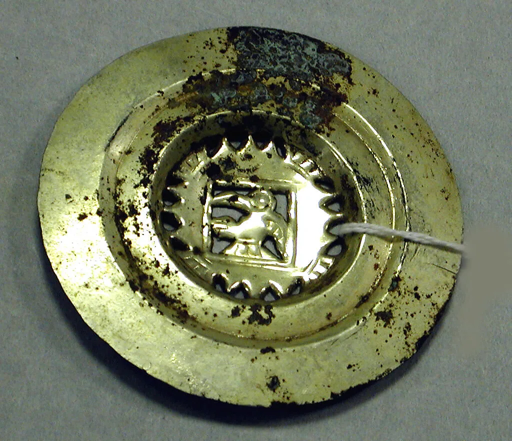 Copper Disk Ornament — Unknown