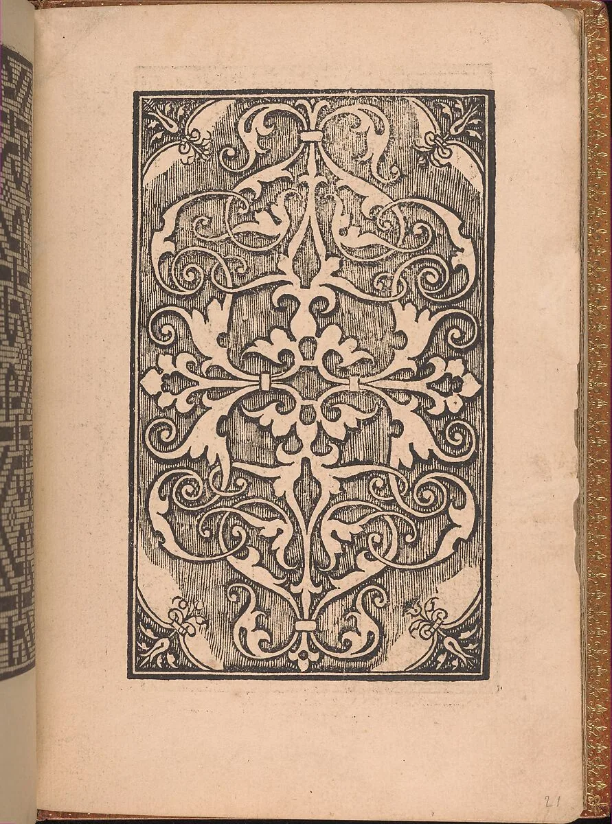 Convivio delle Belle Donne, page 21 (recto) — Nicolò Zoppino|Matteo da Treviso