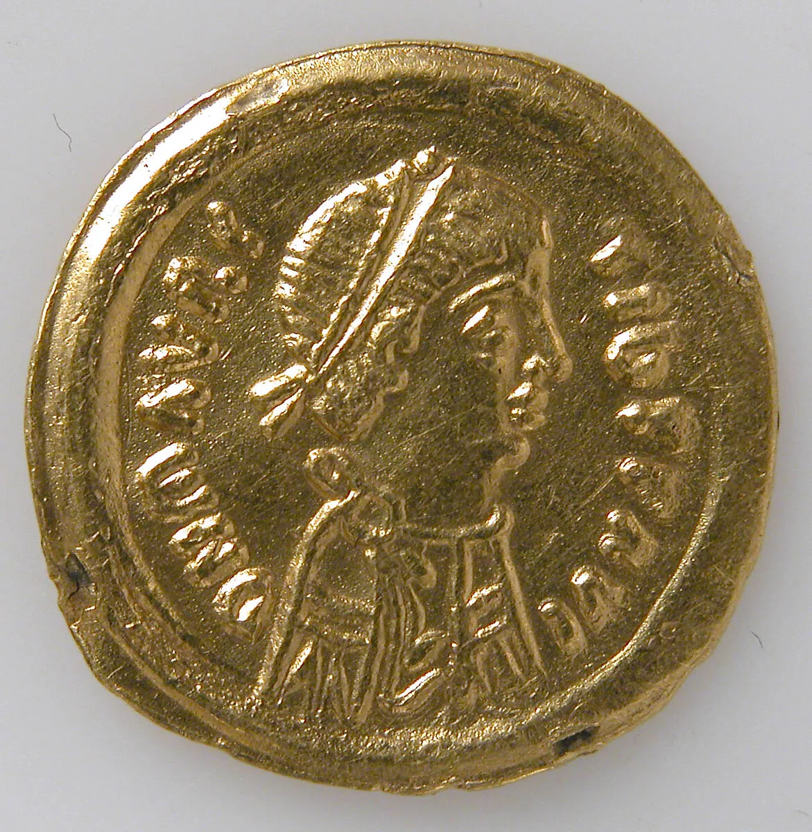 Tremissis of Mauricius Tiberius — Unknown
