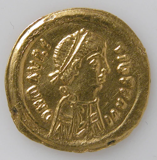 Tremissis of Mauricius Tiberius