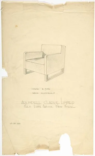 Design for a Chair — Arundell Clarke Ltd.