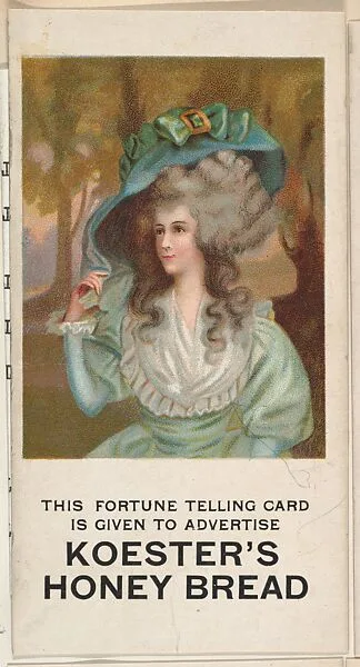 January Birthday Horoscope, bakery card from the Horoscope Cards series (D43), issued by the E. H. Koester Baking Company — E. H. Koester Baking Company, Baltimore