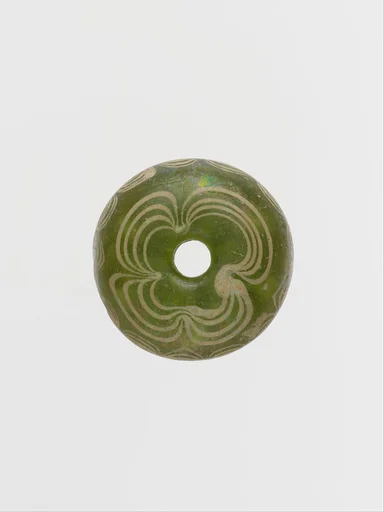Glass whorl or bead