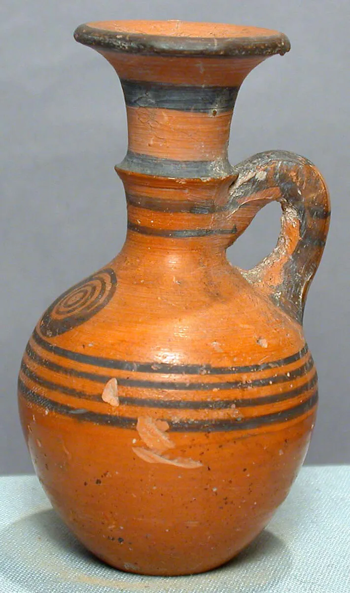 Terracotta miniature jug — Unknown
