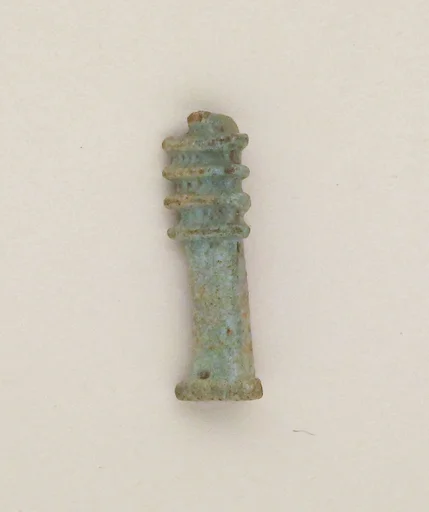 Amulet pendant, djed sign