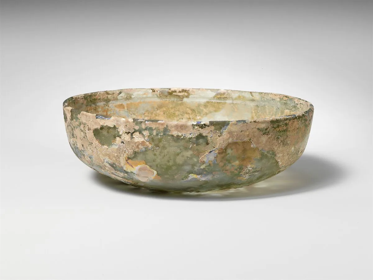 Glass bowl — Unknown