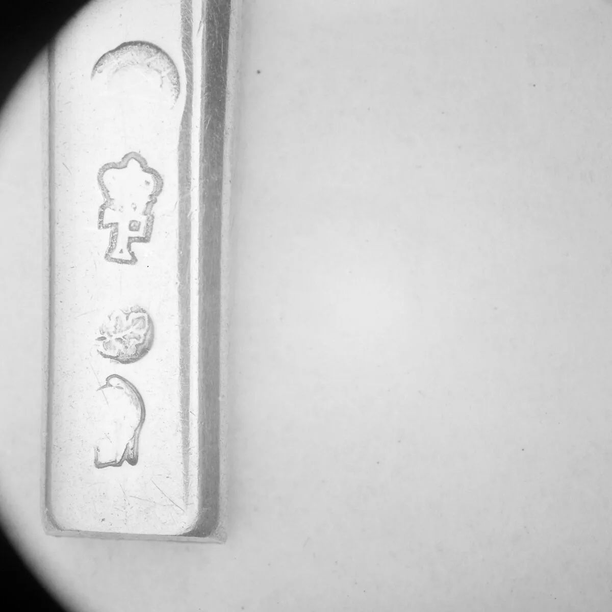 Section of a spoon handle — Michel Savigny