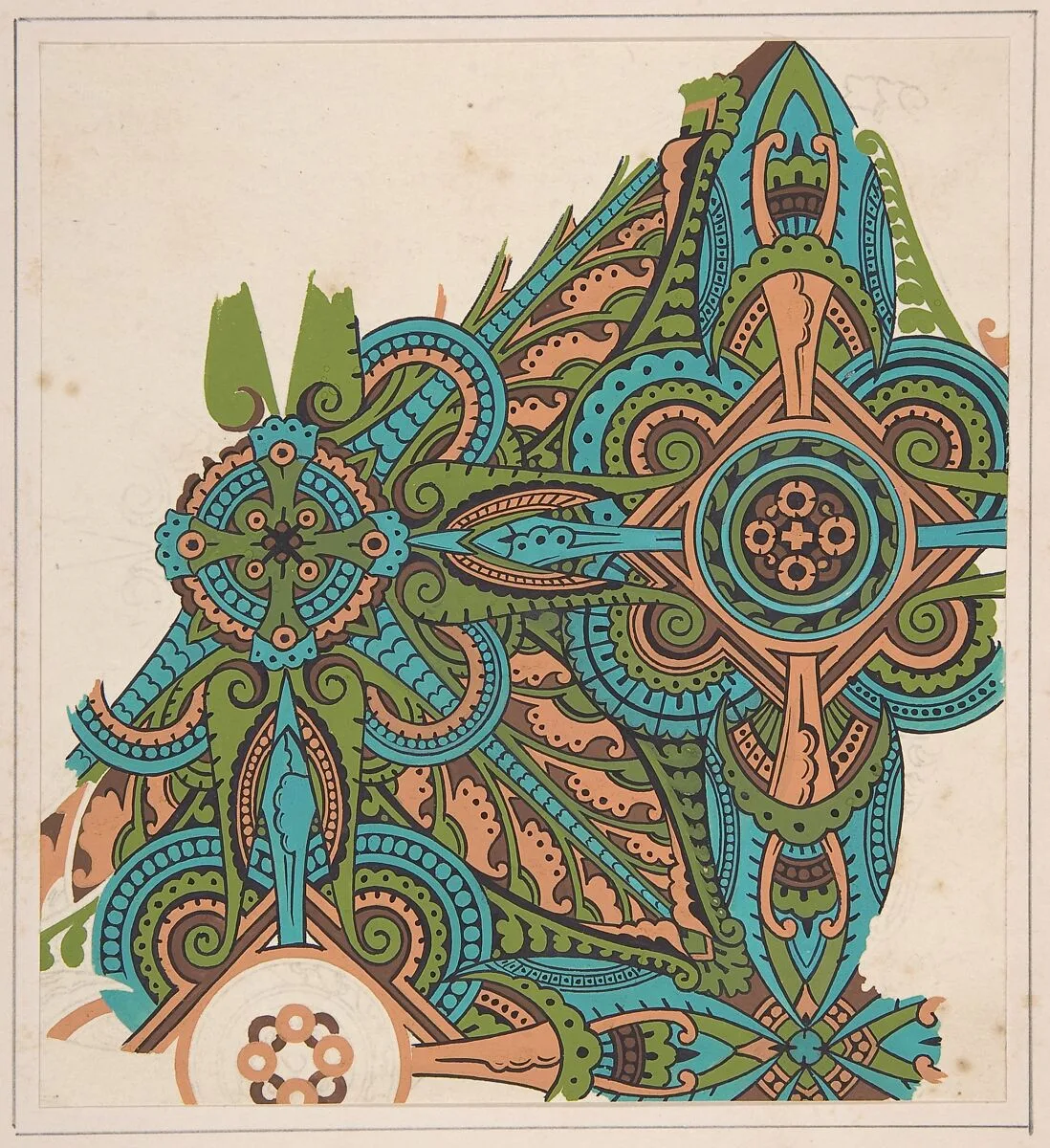 Design drawing — Christopher Dresser