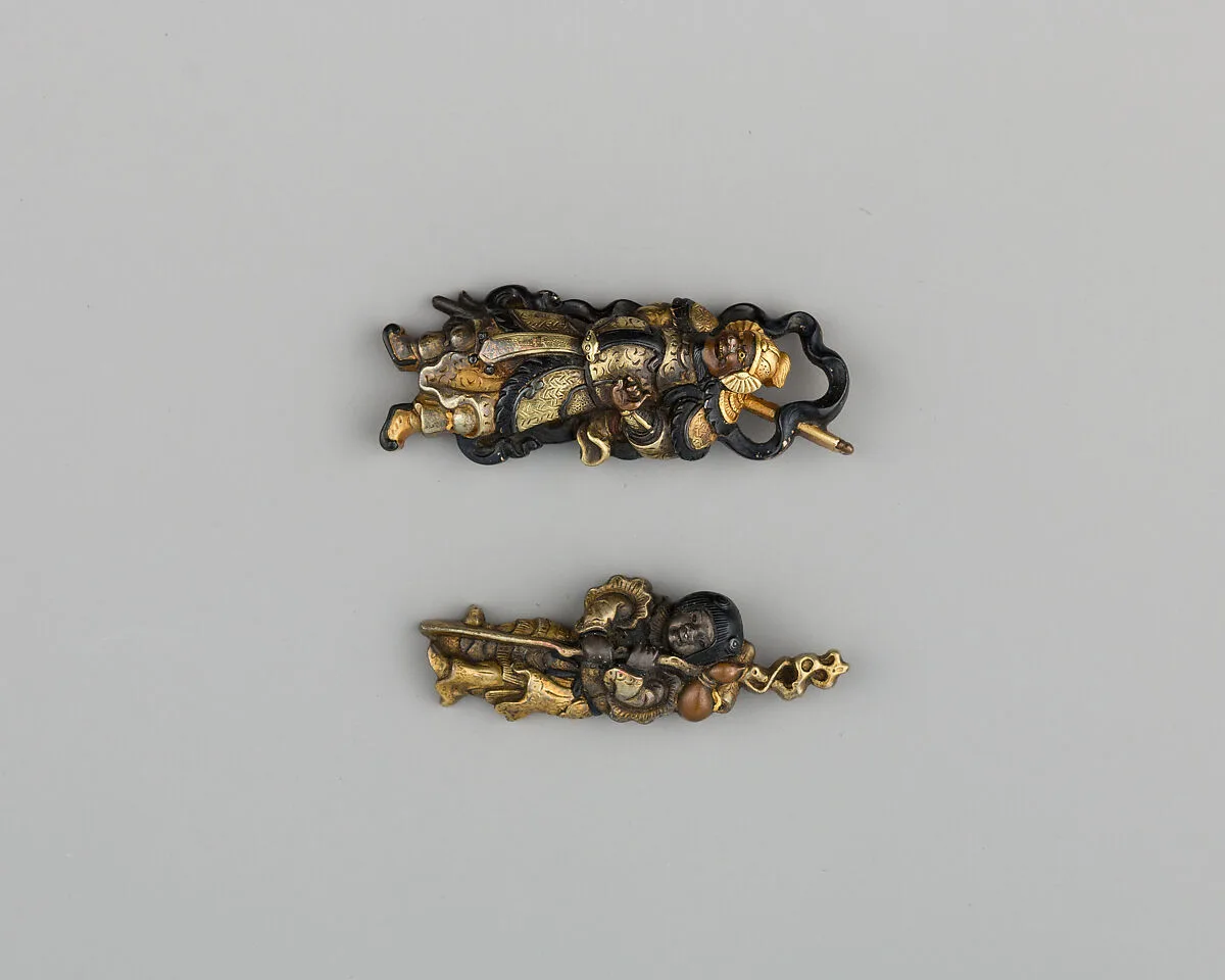 Pair of sword-Grip Ornaments (Menuki) — Unknown