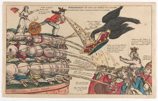 The Bombardment of All the Thrones of Europe and the Fall of the Tyrants for the Happiness of the Universe (Bombardement de Tous les Trônes de l'Europe et la Chûte des Tyrans pour la Bonheur de l'Univers)