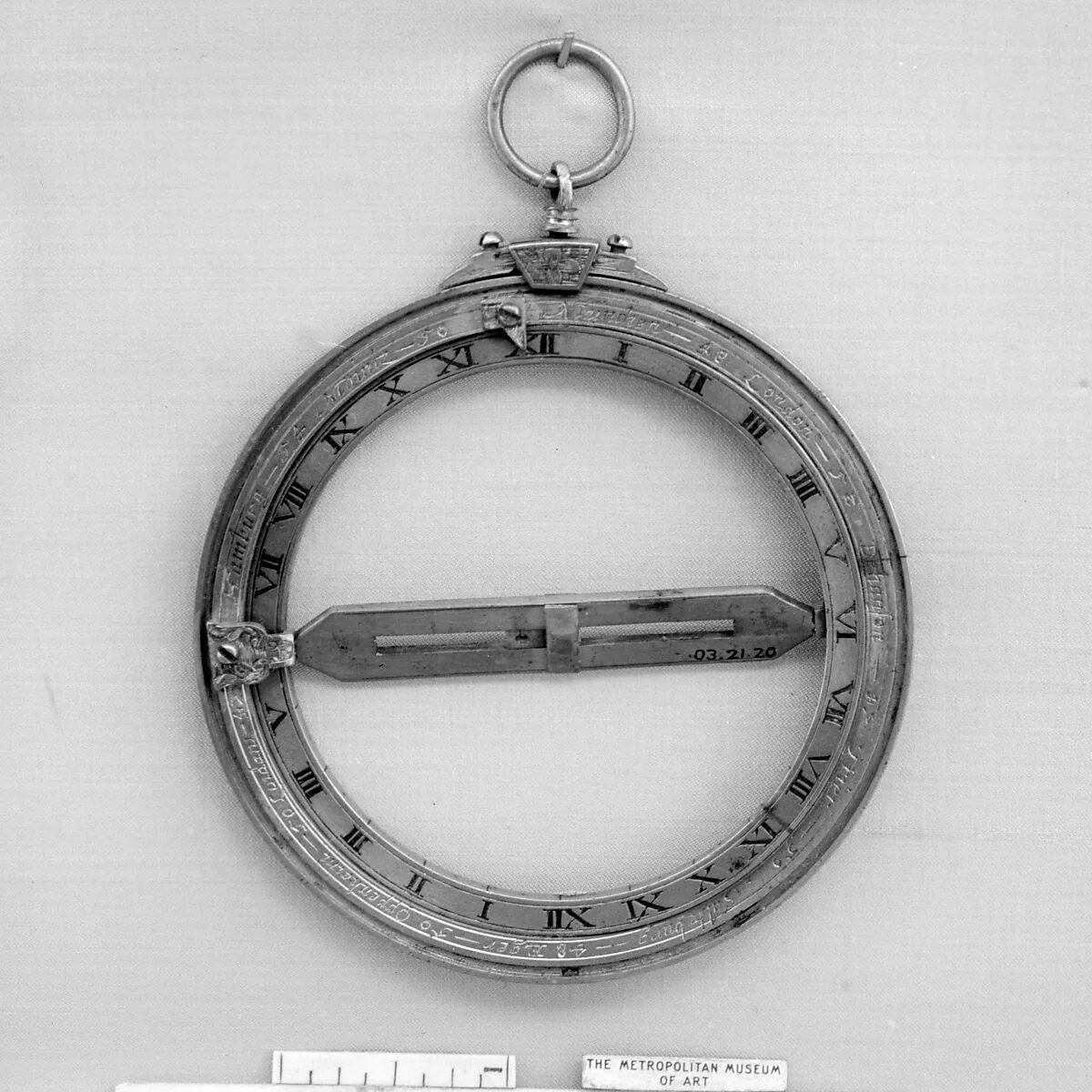 Universal ring sundial — Unknown