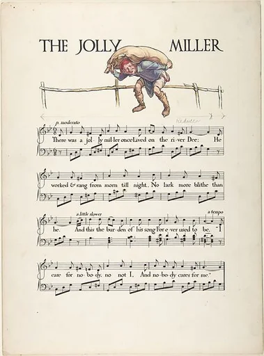 "The Jolly Miller"―Page Design