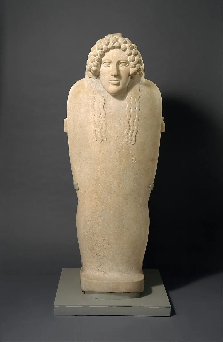 Marble anthropoid sarcophagus — Unknown