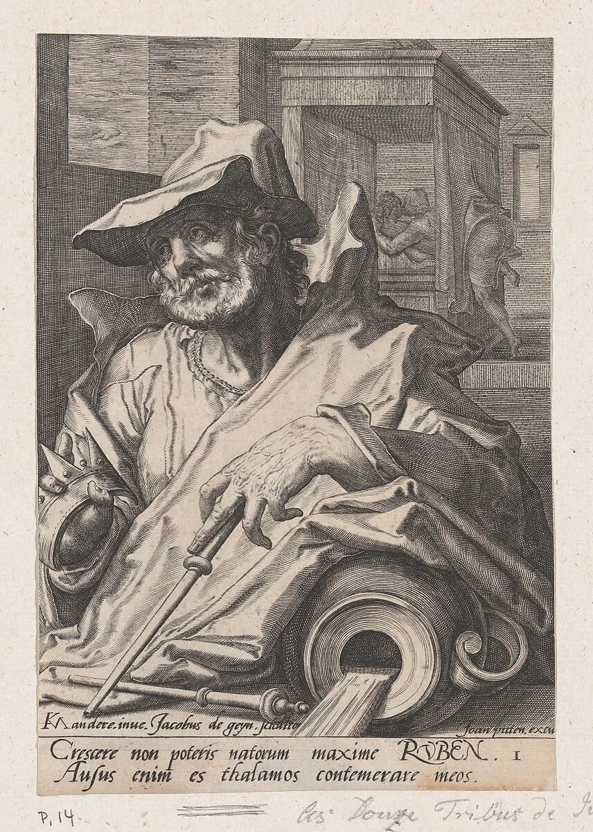 Ruben, from The Twelve Sons of Jacob — Jacques de Gheyn II|Karel van Mander I|Jan Pitten