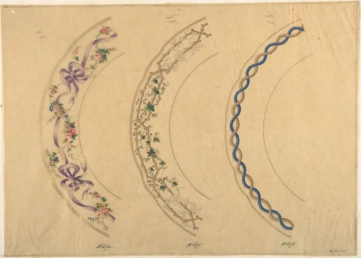 Three Designs for Plate Borders