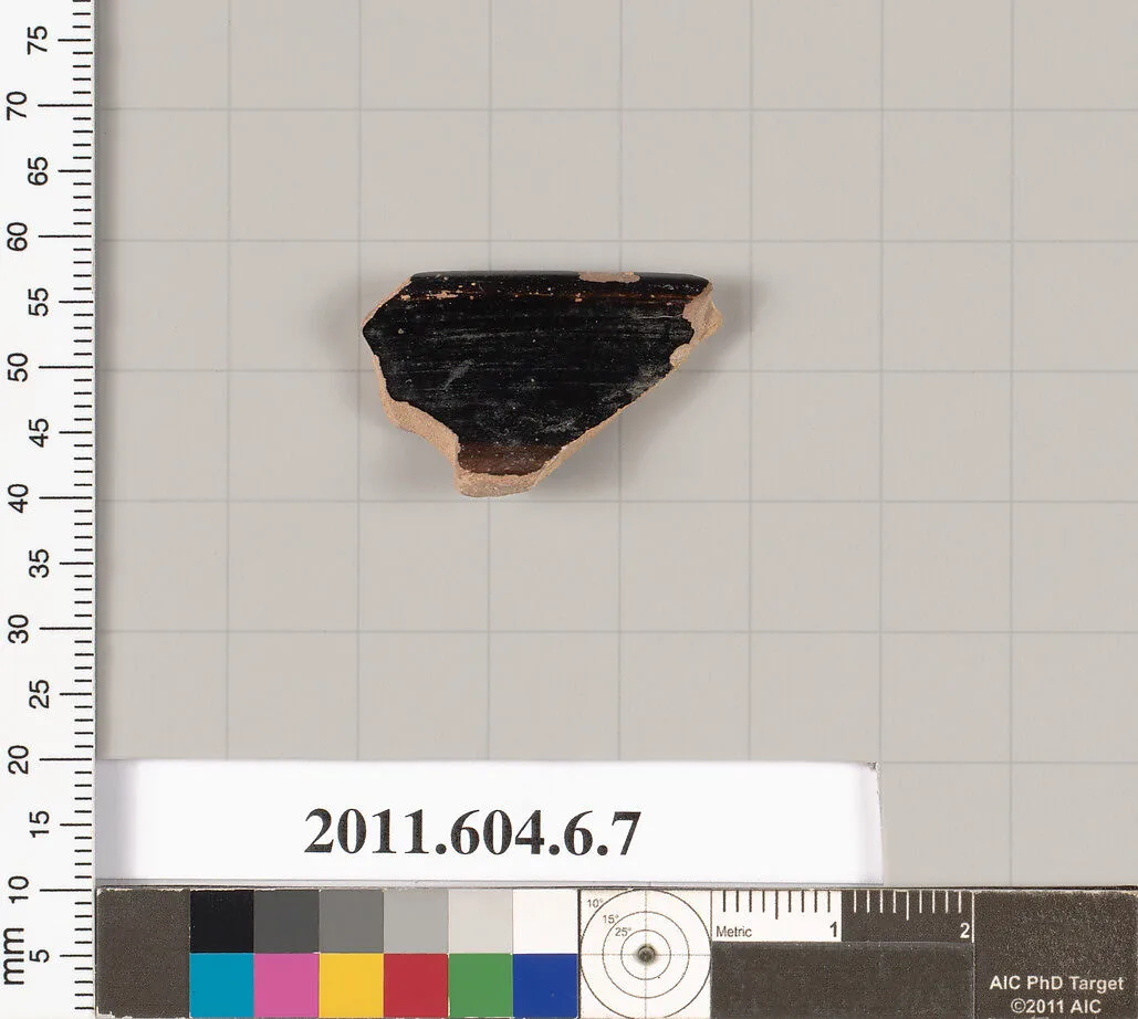 Terracotta rim fragment of an open shape — Unknown