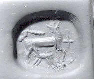Stamp seal (scaraboid) with animals — Unknown