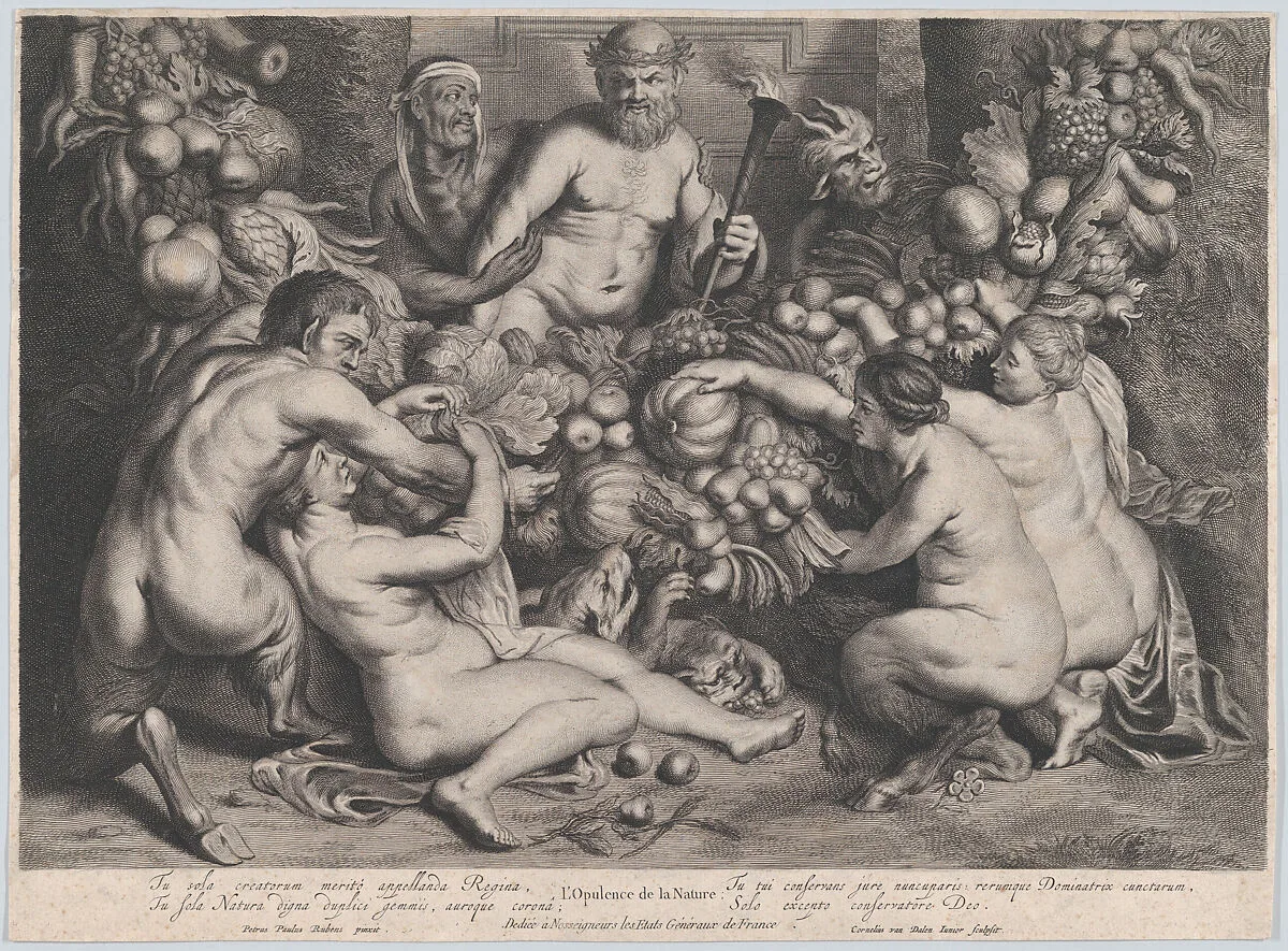 The Opulence of Nature — Peter Paul Rubens|Cornelis Van Dalen, the Younger