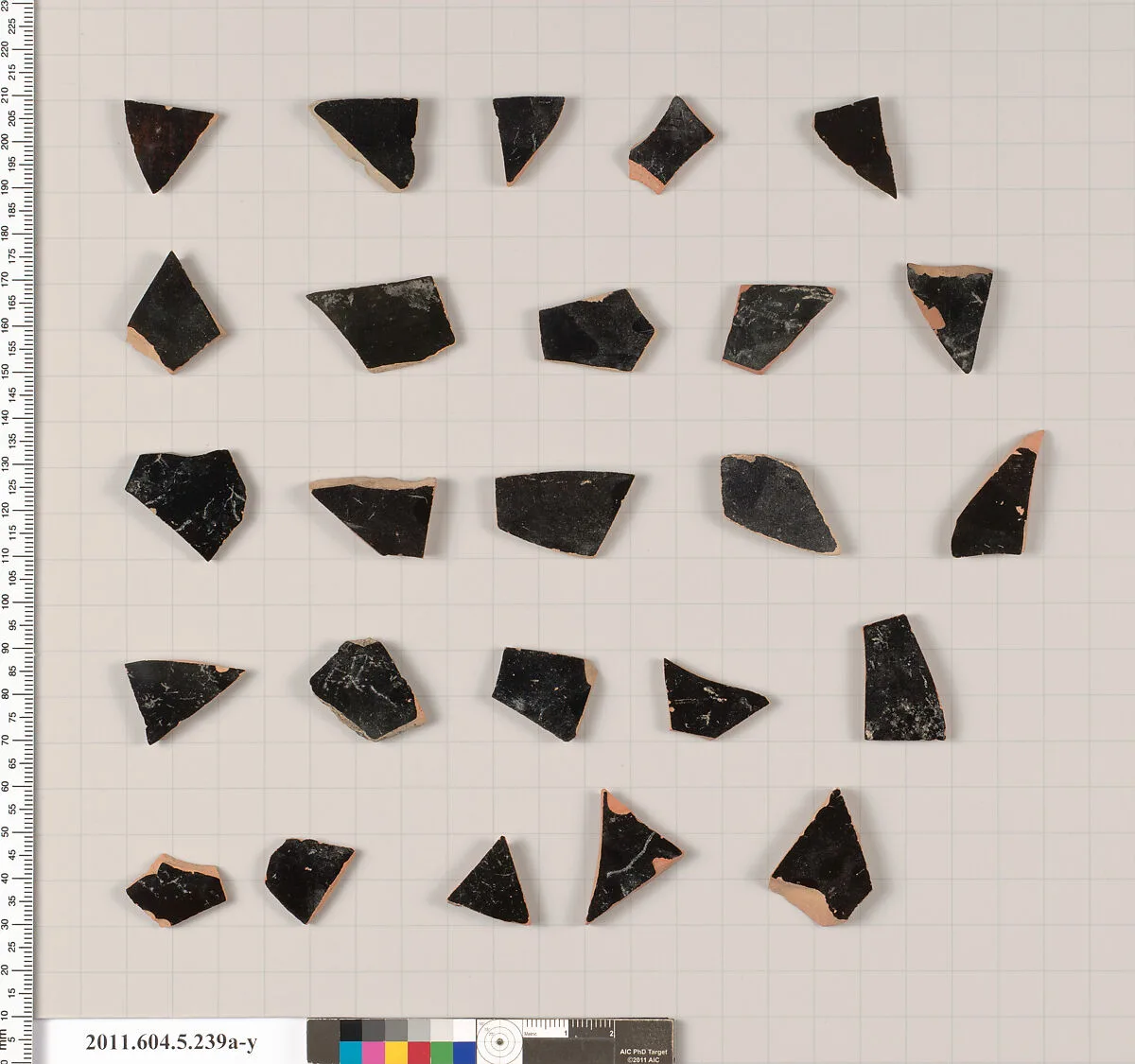 Terracotta fragments of kylikes (drinking cups) — Unknown