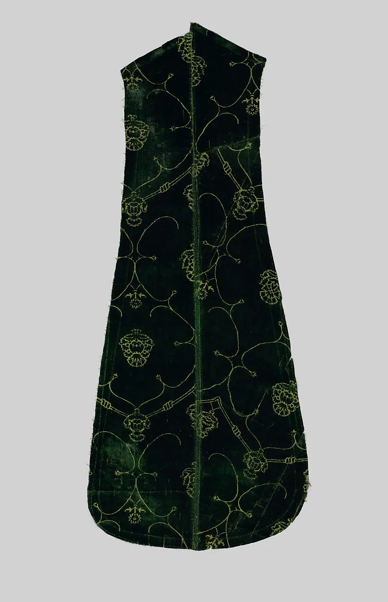Fragment of a Chasuble (back) — Unknown