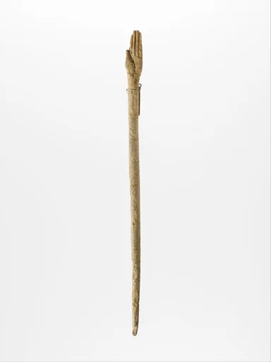 Bone pin with head in the form of a hand