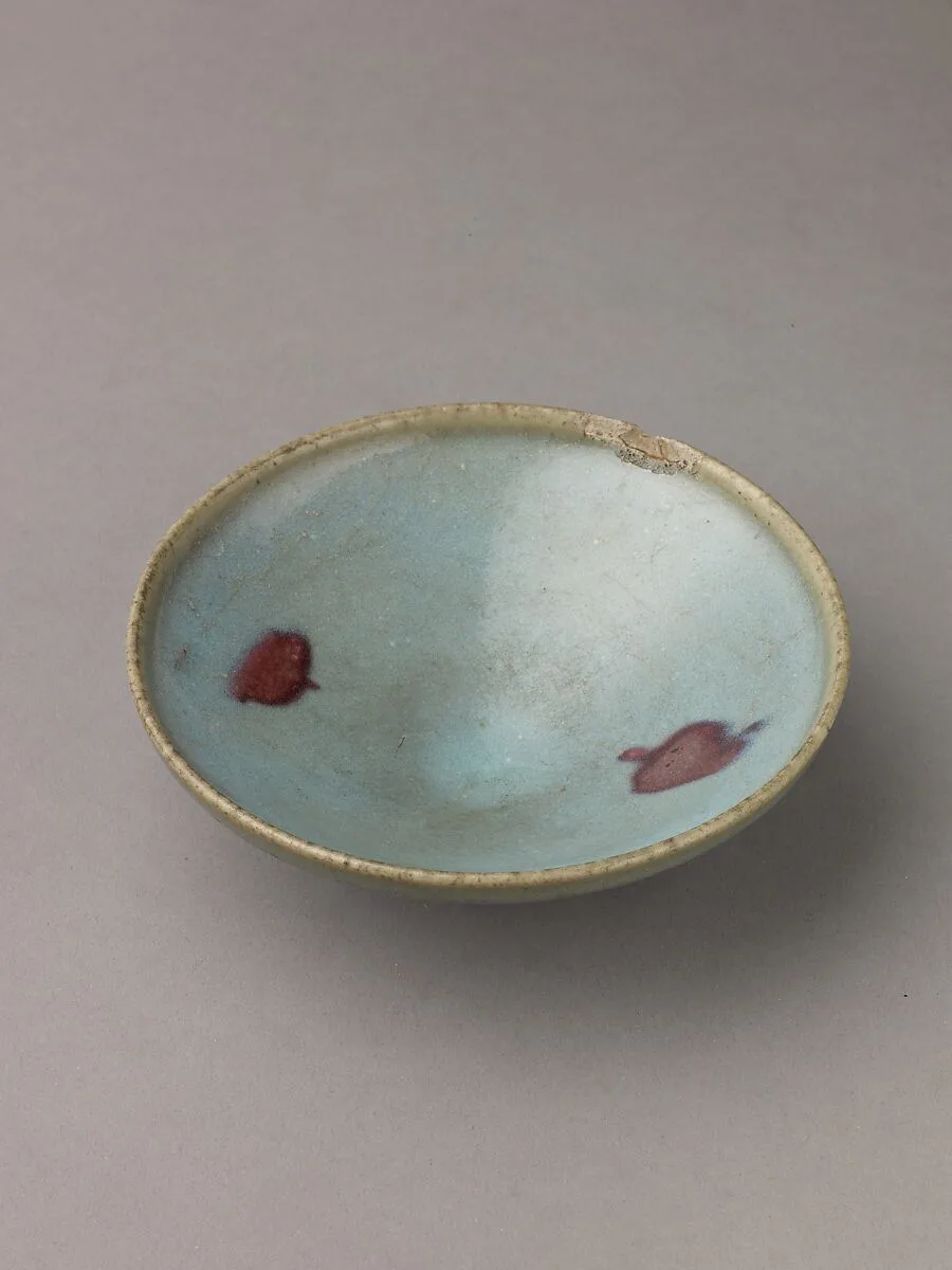 Deep bowl, Jun ware — Chinese
