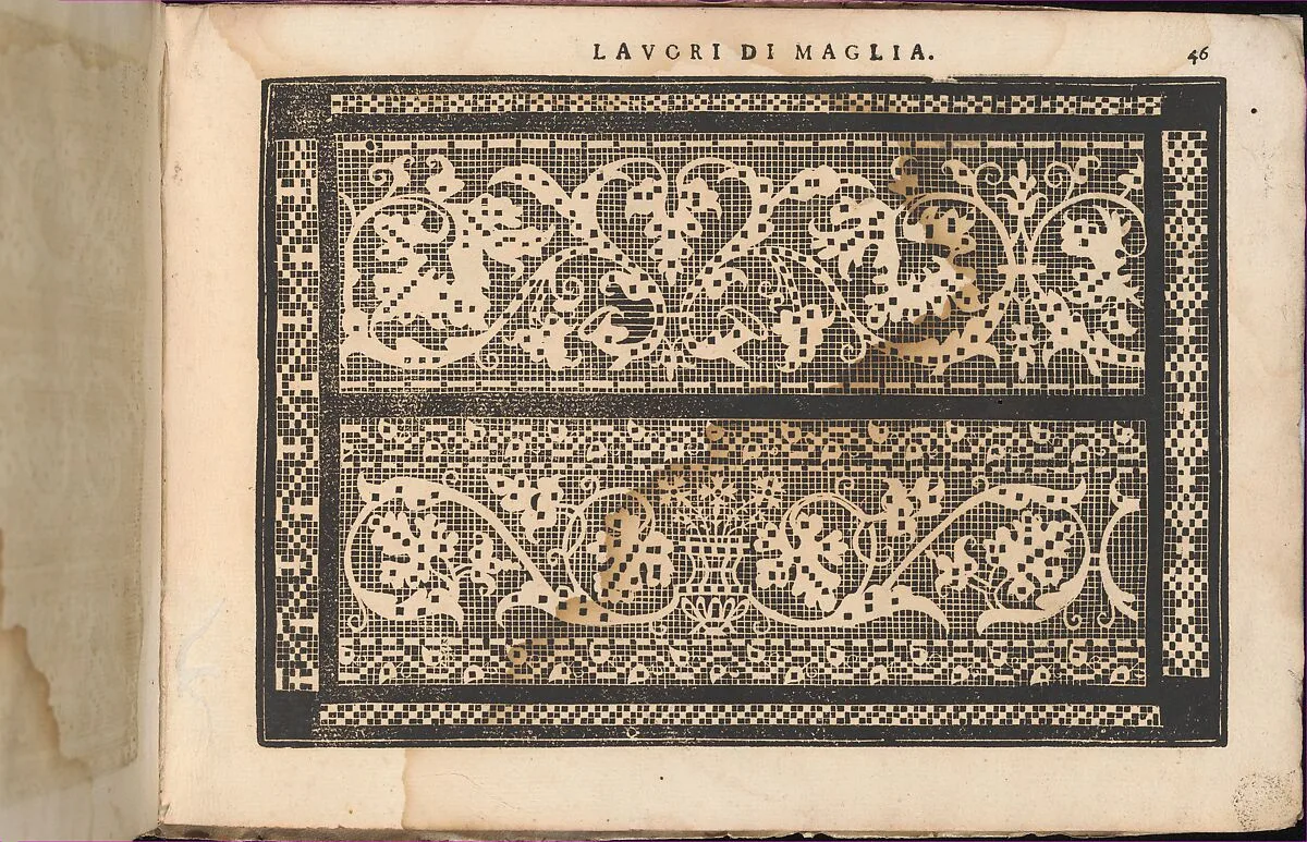 Teatro delle Nobili et Virtuose Donne..., page 42 (recto) — Isabella Catanea Parasole|Mauritio Bona