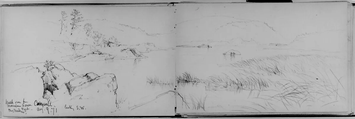 Cornwall, 1871 (from Sketchbook) — Daniel Huntington