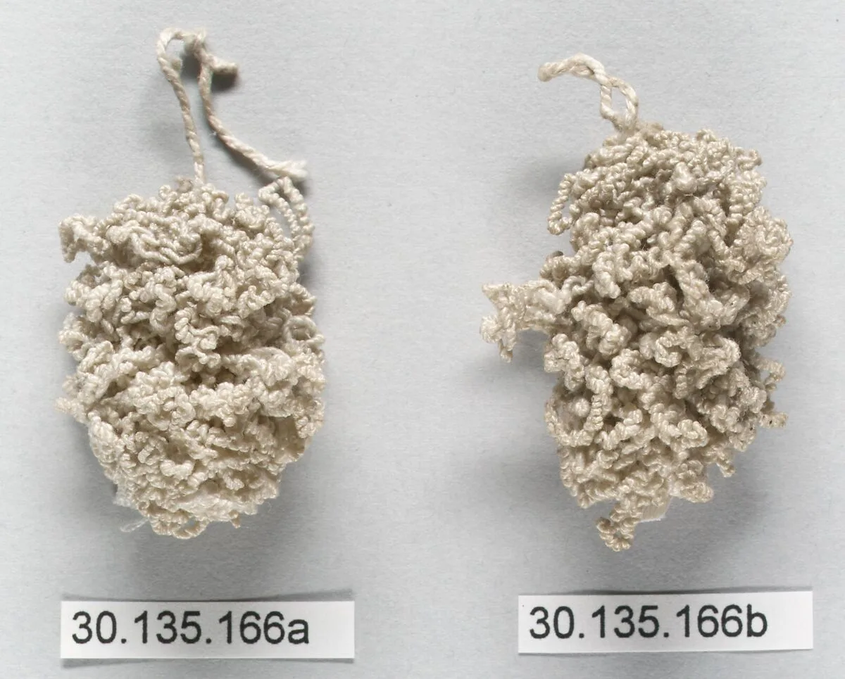 Pair of tassels — Unknown